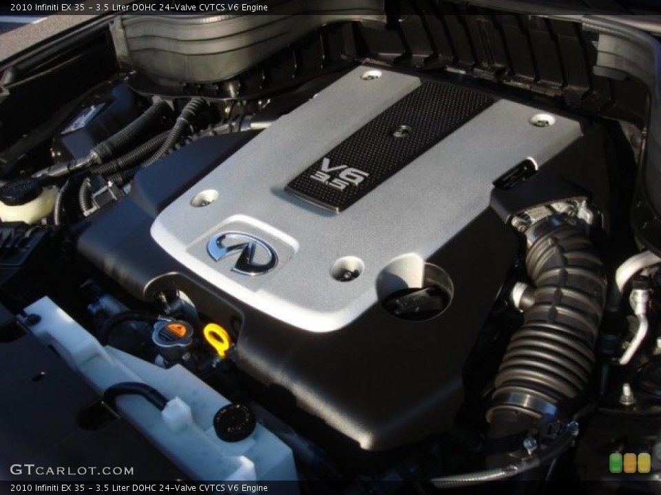 3.5 Liter DOHC 24-Valve CVTCS V6 2010 Infiniti EX Engine