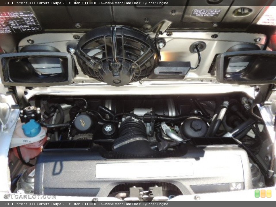 3.6 Liter DFI DOHC 24-Valve VarioCam Flat 6 Cylinder Engine for the 2011 Porsche 911 #70177904