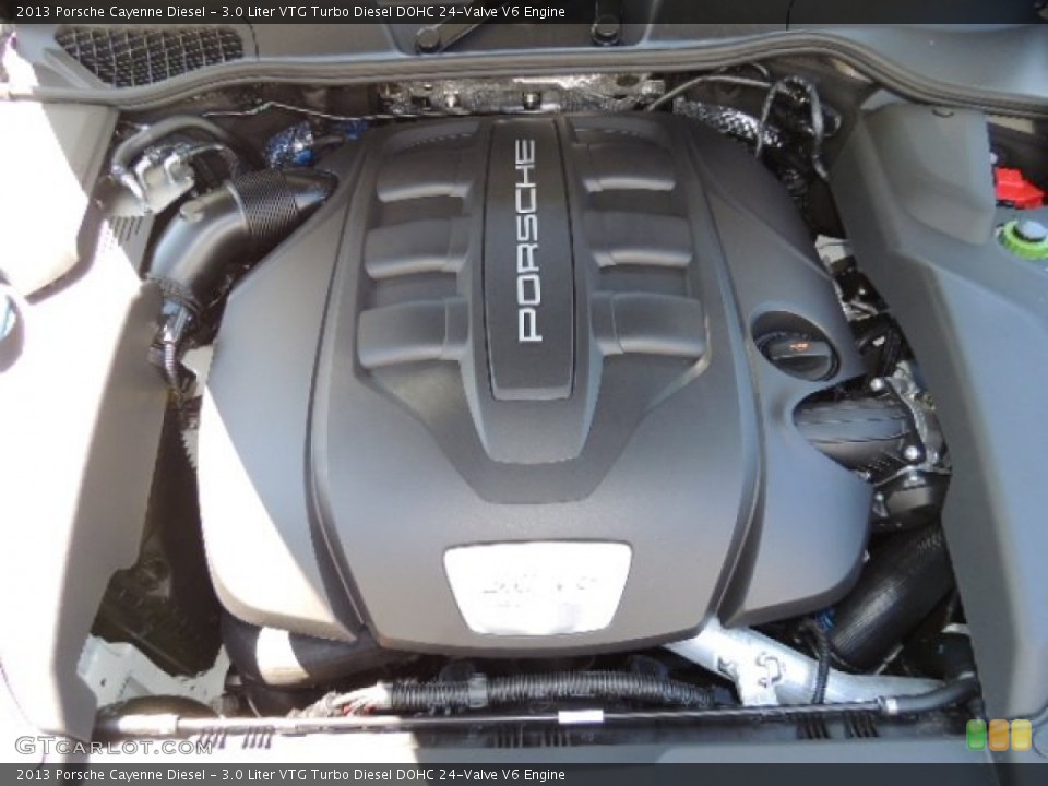 3.0 Liter VTG Turbo Diesel DOHC 24-Valve V6 Engine for the 2013 Porsche Cayenne #70179209