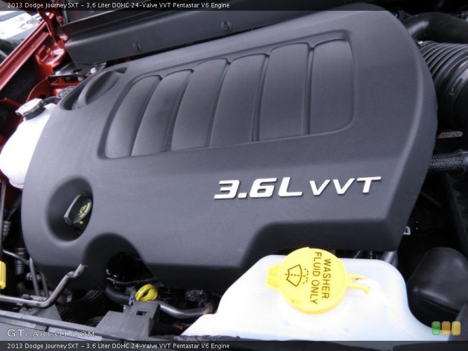 3.6 Liter DOHC 24-Valve VVT Pentastar V6 Engine for the 2013 Dodge Journey #70185569