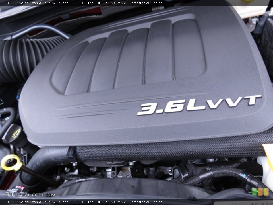 3.6 Liter DOHC 24-Valve VVT Pentastar V6 Engine for the 2013 Chrysler Town & Country #70187408