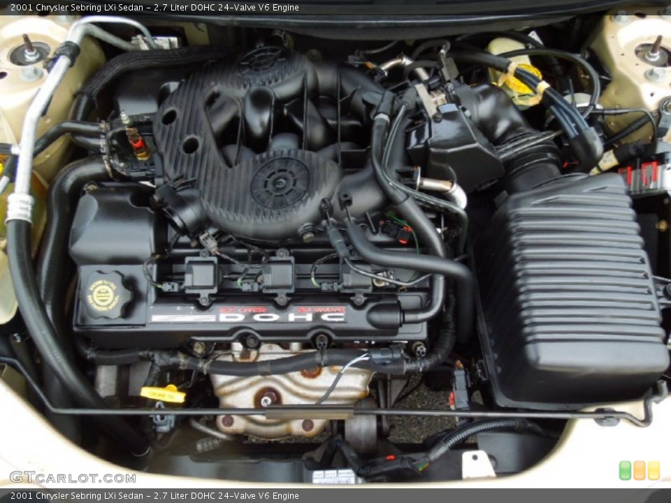 2.7 Liter DOHC 24-Valve V6 Engine for the 2001 Chrysler Sebring #70191743