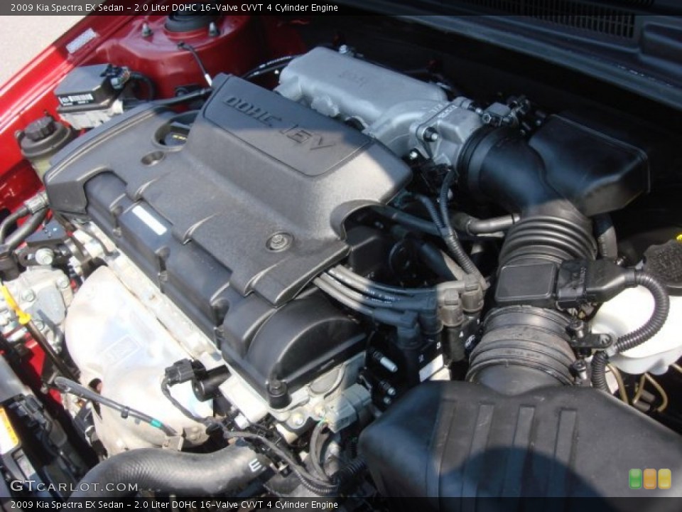 2.0 Liter DOHC 16-Valve CVVT 4 Cylinder Engine for the 2009 Kia Spectra #70200712
