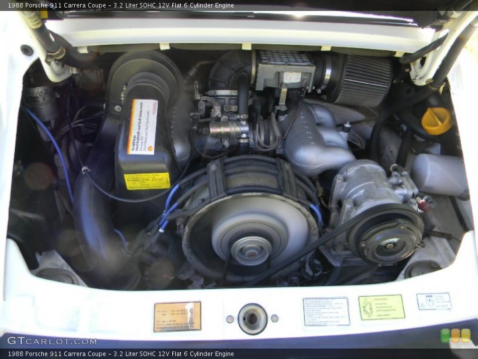 3.2 Liter SOHC 12V Flat 6 Cylinder Engine for the 1988 Porsche 911 #70207120