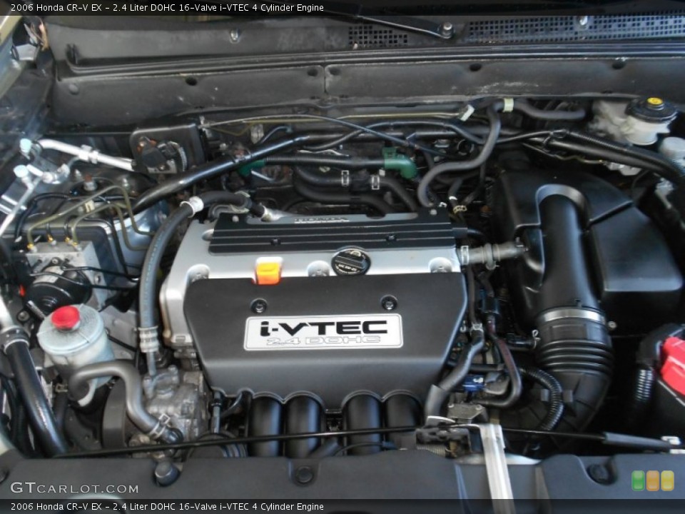 2.4 Liter DOHC 16-Valve i-VTEC 4 Cylinder 2006 Honda CR-V Engine