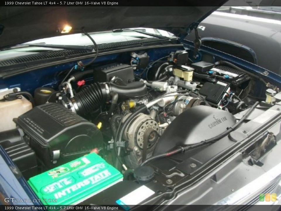 5.7 Liter OHV 16-Valve V8 Engine for the 1999 Chevrolet Tahoe #70216213