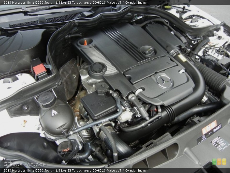 1.8 Liter DI Turbocharged DOHC 16-Valve VVT 4 Cylinder Engine for the 2013 Mercedes-Benz C #70225492