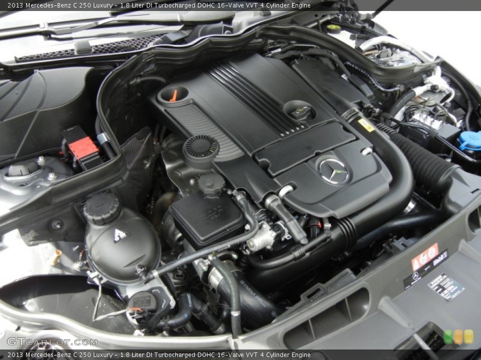 1.8 Liter DI Turbocharged DOHC 16-Valve VVT 4 Cylinder Engine for the 2013 Mercedes-Benz C #70225574