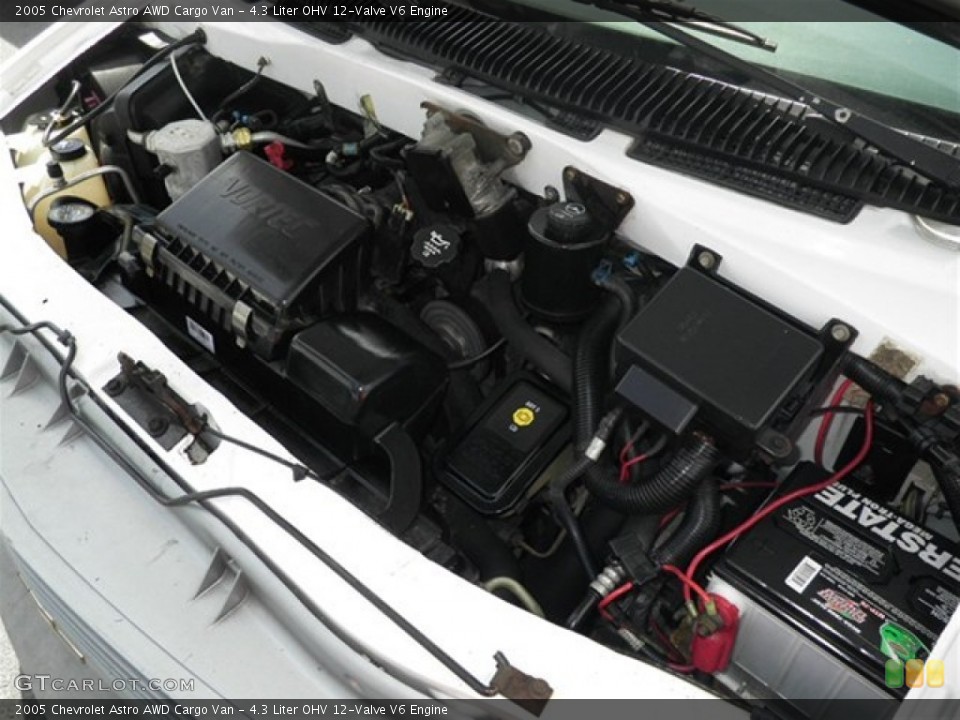 4.3 Liter OHV 12-Valve V6 Engine for the 2005 Chevrolet Astro #70228723