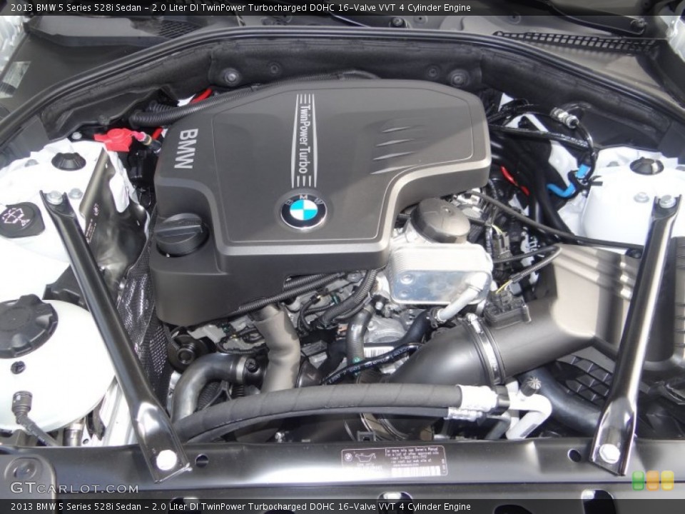 2.0 Liter DI TwinPower Turbocharged DOHC 16-Valve VVT 4 Cylinder Engine for the 2013 BMW 5 Series #70229035