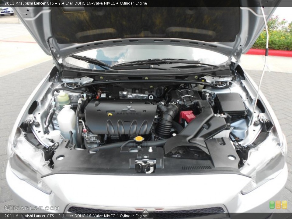 2.4 Liter DOHC 16-Valve MIVEC 4 Cylinder Engine for the 2011 Mitsubishi Lancer #70232839