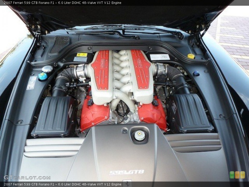 6.0 Liter DOHC 48-Valve VVT V12 Engine for the 2007 Ferrari 599 GTB Fiorano #70247536