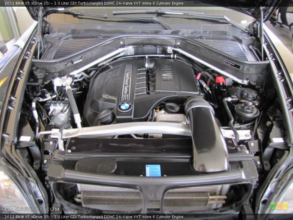3.0 Liter GDI Turbocharged DOHC 24-Valve VVT Inline 6 Cylinder Engine for the 2011 BMW X5 #70252357