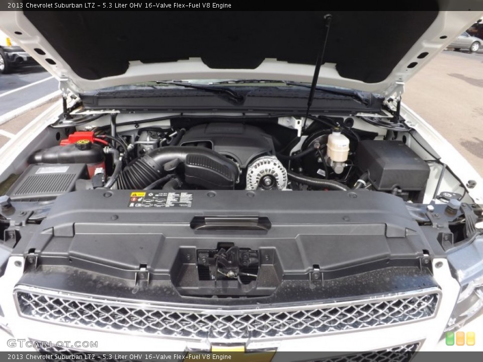 5.3 Liter OHV 16-Valve Flex-Fuel V8 Engine for the 2013 Chevrolet Suburban #70253888