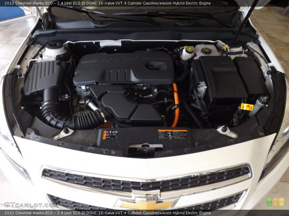 2.4 Liter ECO DI DOHC 16-Valve VVT 4 Cylinder Gasoline/eAssist Hybrid Electric Engine for the 2013 Chevrolet Malibu #70254010