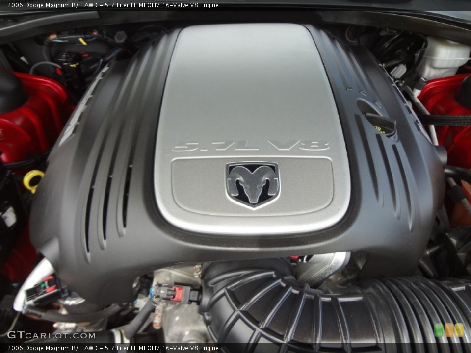 5.7 Liter HEMI OHV 16-Valve V8 Engine for the 2006 Dodge Magnum #70254421