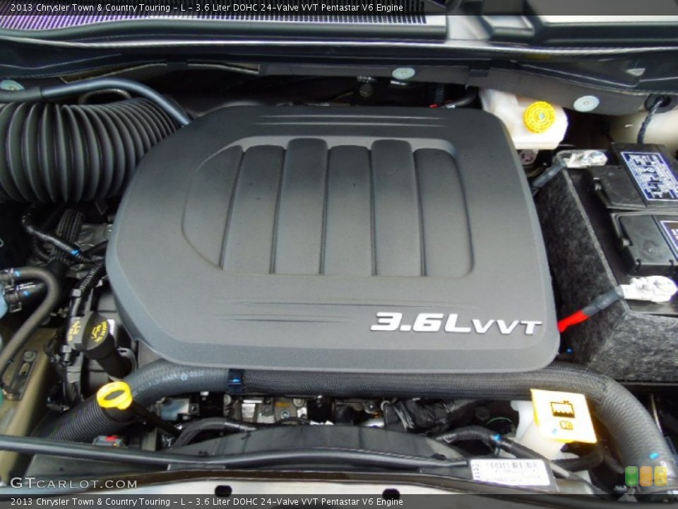 3.6 Liter DOHC 24-Valve VVT Pentastar V6 Engine for the 2013 Chrysler Town & Country #70259275