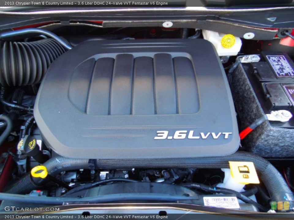 3.6 Liter DOHC 24Valve VVT Pentastar V6 2013 Chrysler