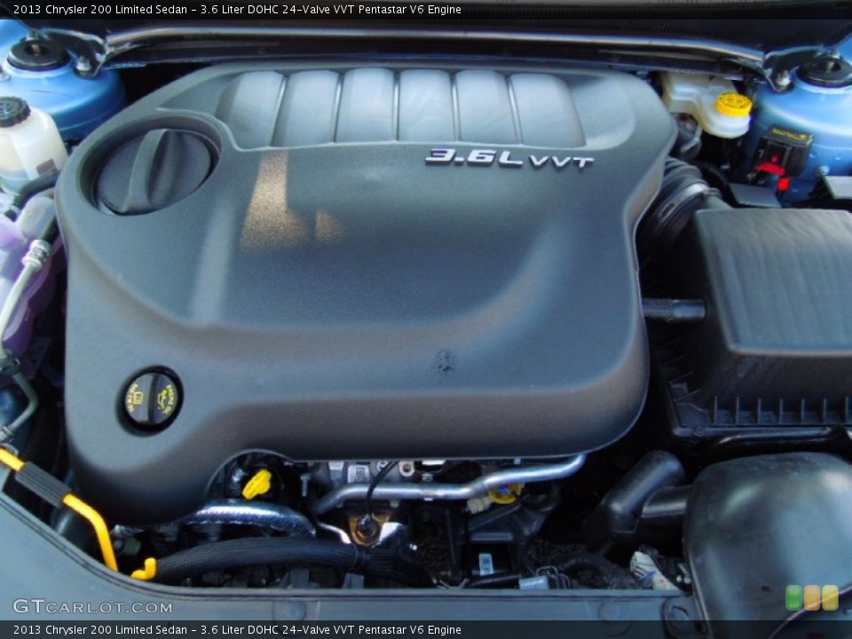 3.6 Liter DOHC 24-Valve VVT Pentastar V6 Engine for the 2013 Chrysler 200 #70260448