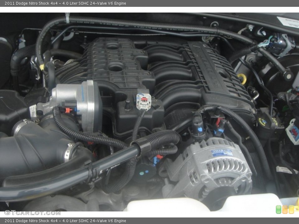 4.0 Liter SOHC 24-Valve V6 Engine for the 2011 Dodge Nitro #70261762
