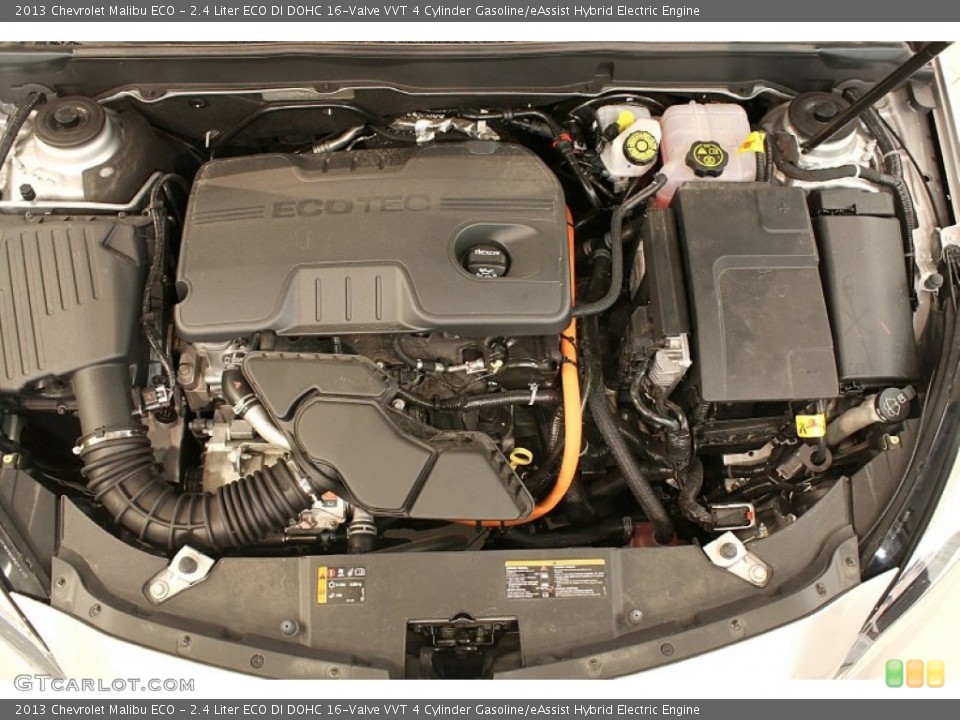 2.4 Liter ECO DI DOHC 16-Valve VVT 4 Cylinder Gasoline/eAssist Hybrid Electric Engine for the 2013 Chevrolet Malibu #70262104