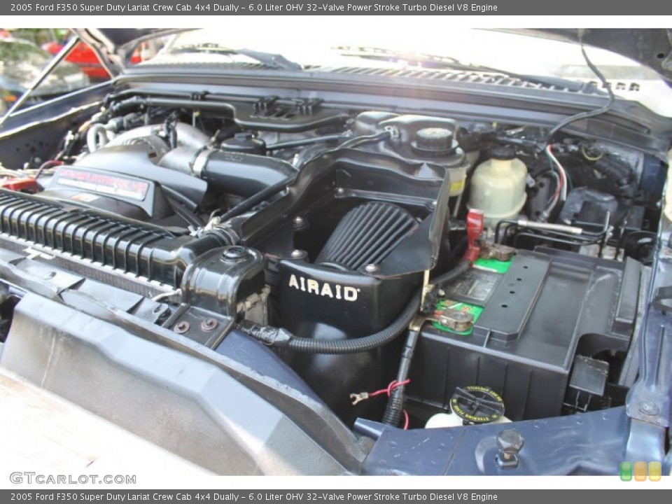 6.0 Liter OHV 32-Valve Power Stroke Turbo Diesel V8 Engine for the 2005 Ford F350 Super Duty #70267462