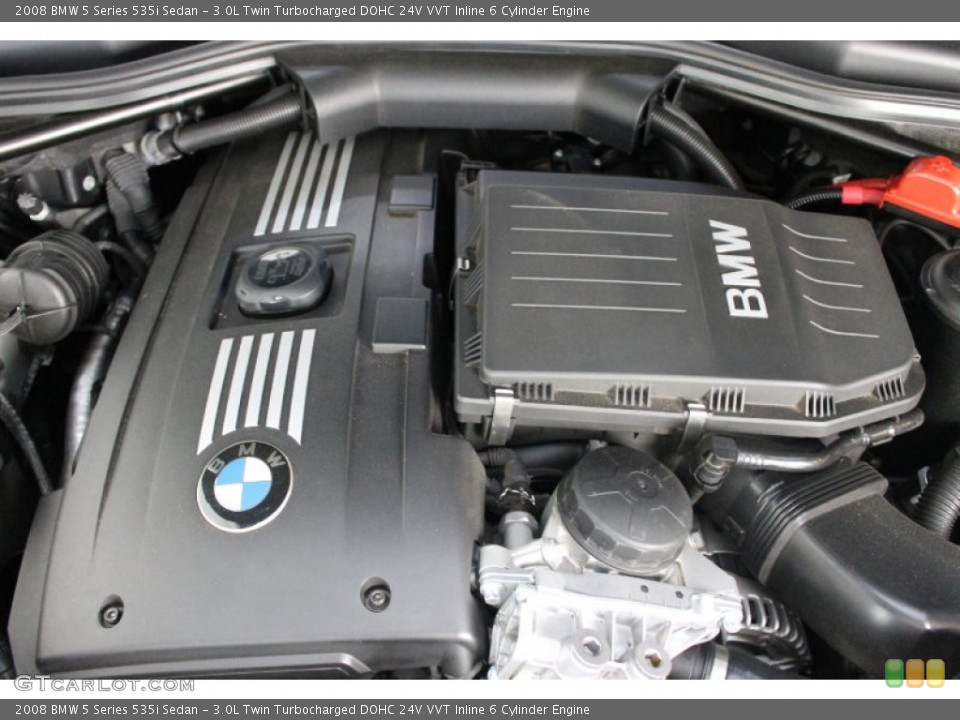 3.0L Twin Turbocharged DOHC 24V VVT Inline 6 Cylinder Engine for the 2008 BMW 5 Series #70271266