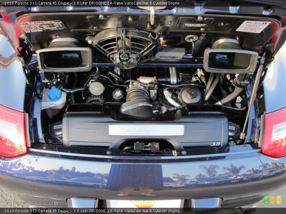 3.8 Liter DFI DOHC 24-Valve VarioCam Flat 6 Cylinder Engine for the 2010 Porsche 911 #70291584