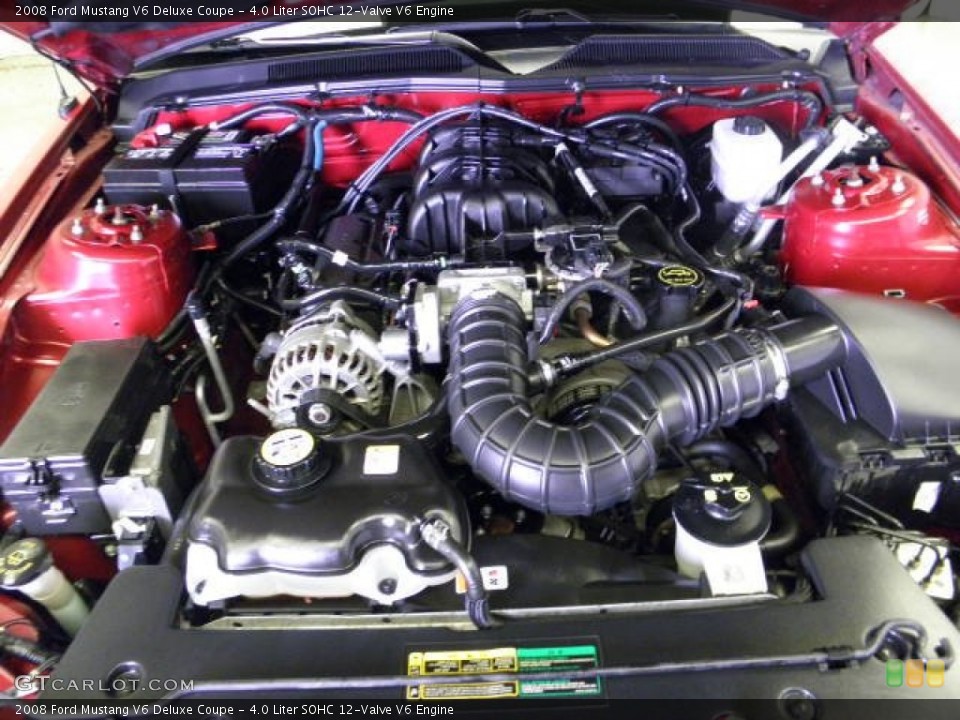 4.0 Liter SOHC 12-Valve V6 Engine for the 2008 Ford Mustang #70299146