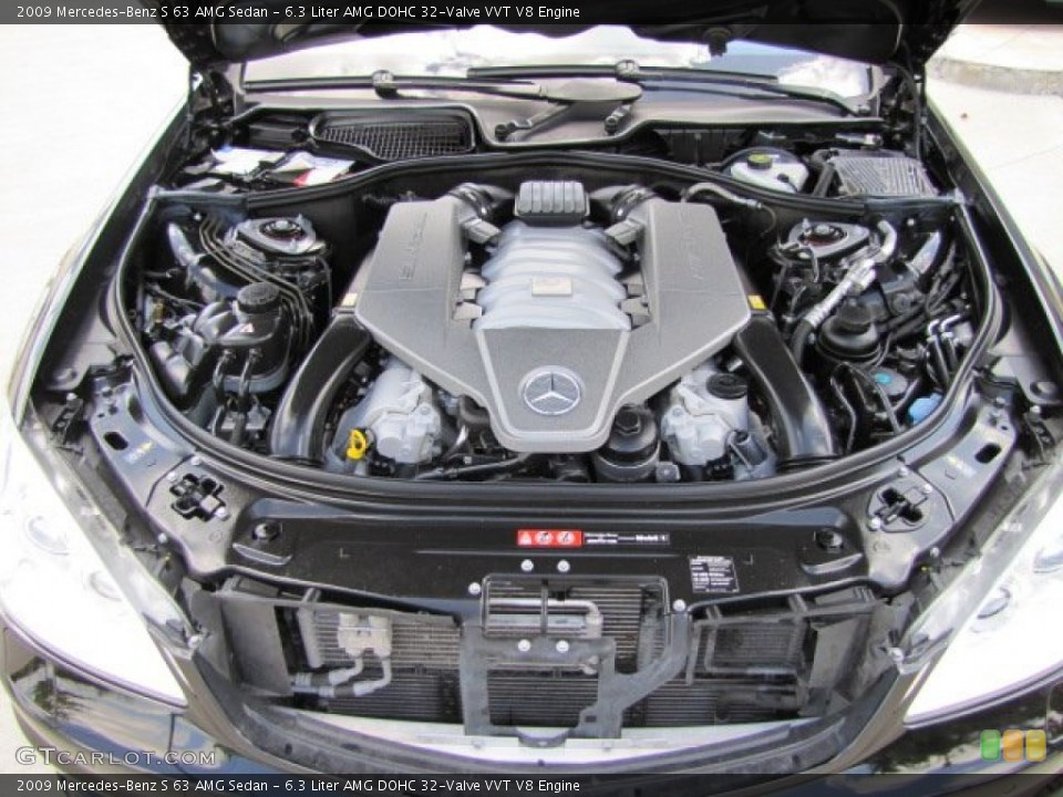 6.3 Liter AMG DOHC 32-Valve VVT V8 Engine for the 2009 Mercedes-Benz S #70307237