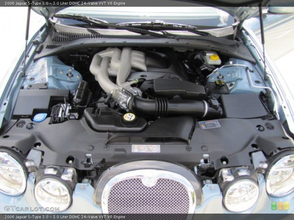 3.0 Liter DOHC 24-Valve VVT V6 2006 Jaguar S-Type Engine