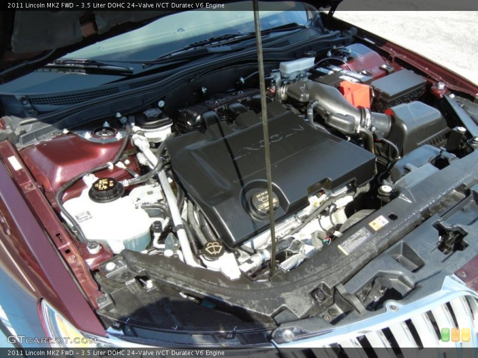 3.5 Liter DOHC 24-Valve iVCT Duratec V6 Engine for the 2011 Lincoln MKZ #70311900