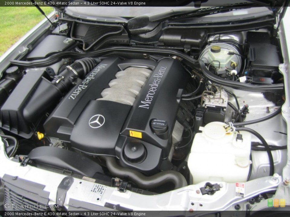 4.3 Liter SOHC 24-Valve V8 Engine for the 2000 Mercedes-Benz E #70313874