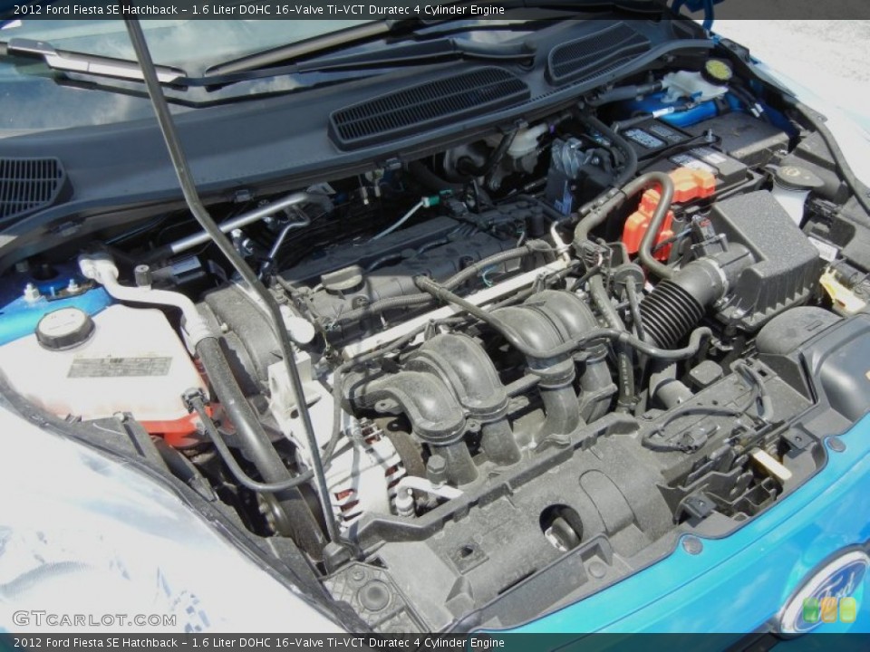 1.6 Liter DOHC 16-Valve Ti-VCT Duratec 4 Cylinder Engine for the 2012 Ford Fiesta #70314306