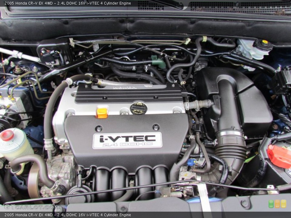 2.4L DOHC 16V i-VTEC 4 Cylinder 2005 Honda CR-V Engine