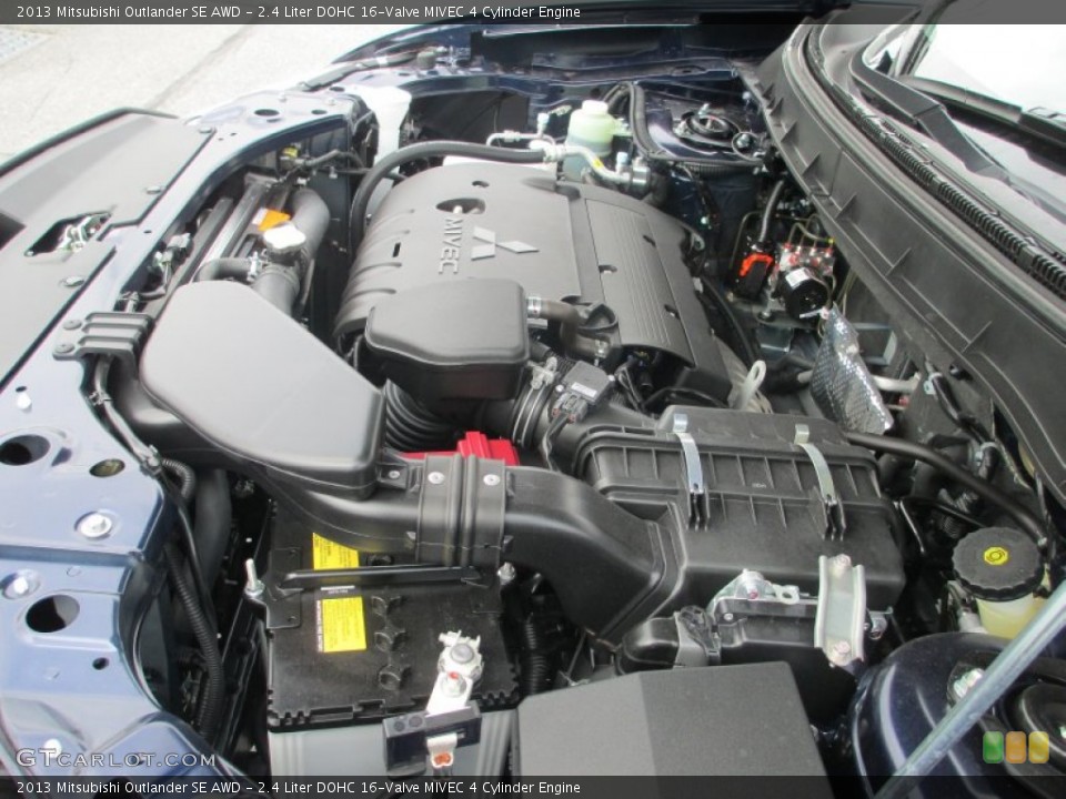 2.4 Liter DOHC 16-Valve MIVEC 4 Cylinder Engine for the 2013 Mitsubishi Outlander #70319514