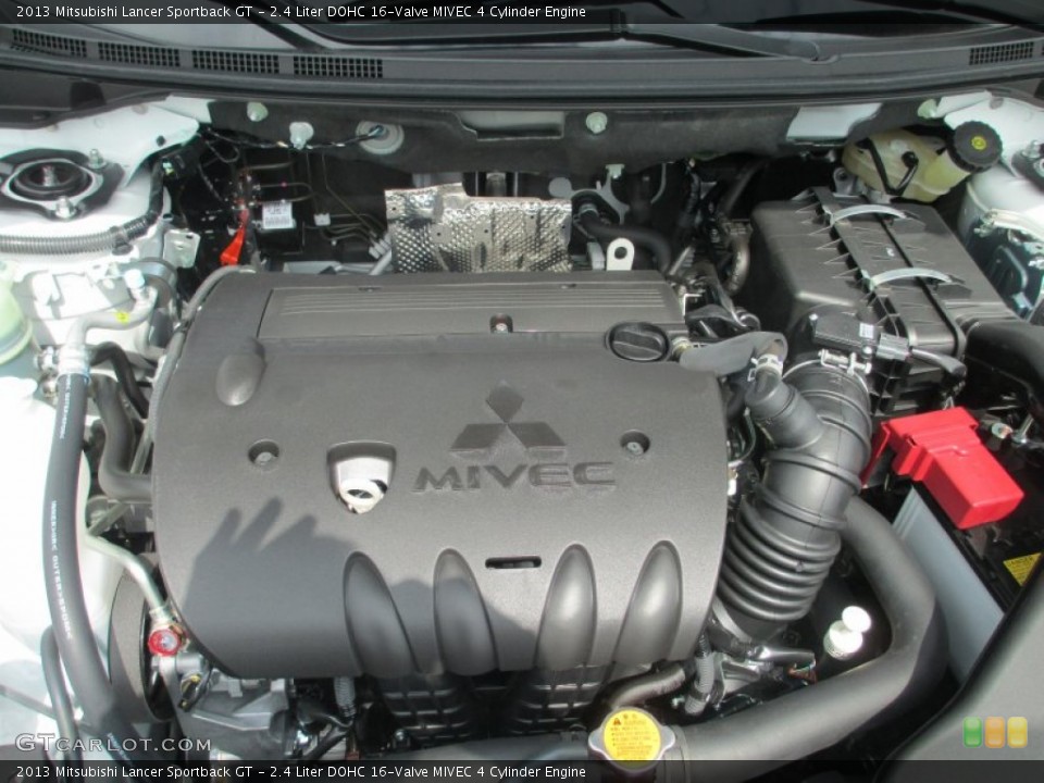 2.4 Liter DOHC 16-Valve MIVEC 4 Cylinder Engine for the 2013 Mitsubishi Lancer #70319712