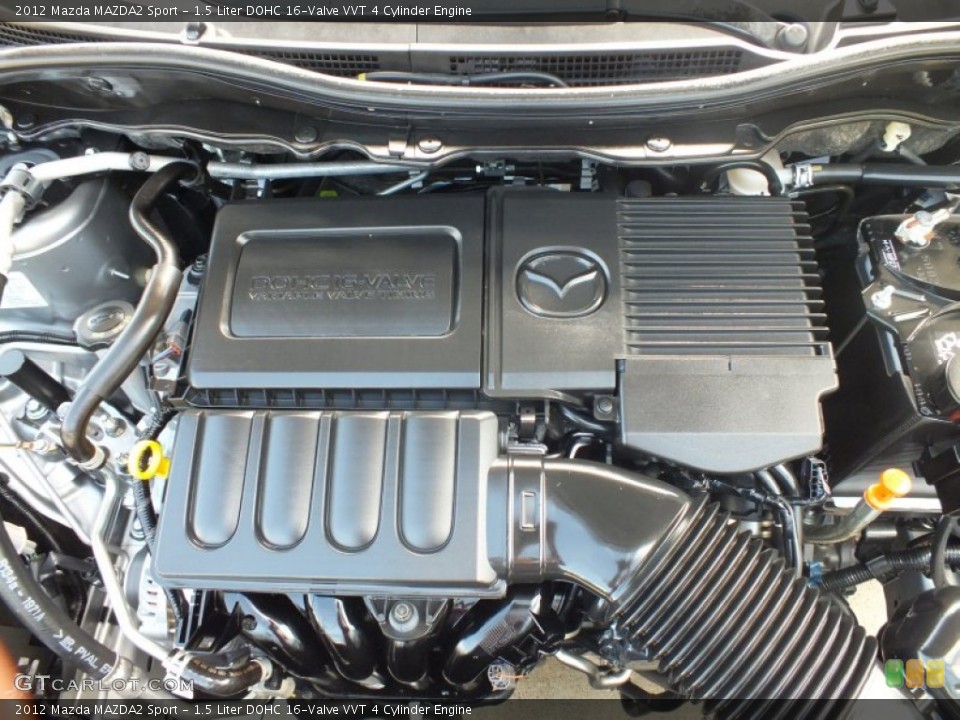 1.5 Liter DOHC 16-Valve VVT 4 Cylinder Engine for the 2012 Mazda MAZDA2 #70320345