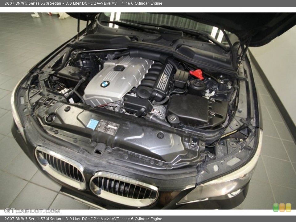 3.0 Liter DOHC 24-Valve VVT Inline 6 Cylinder Engine for the 2007 BMW 5 Series #70323174