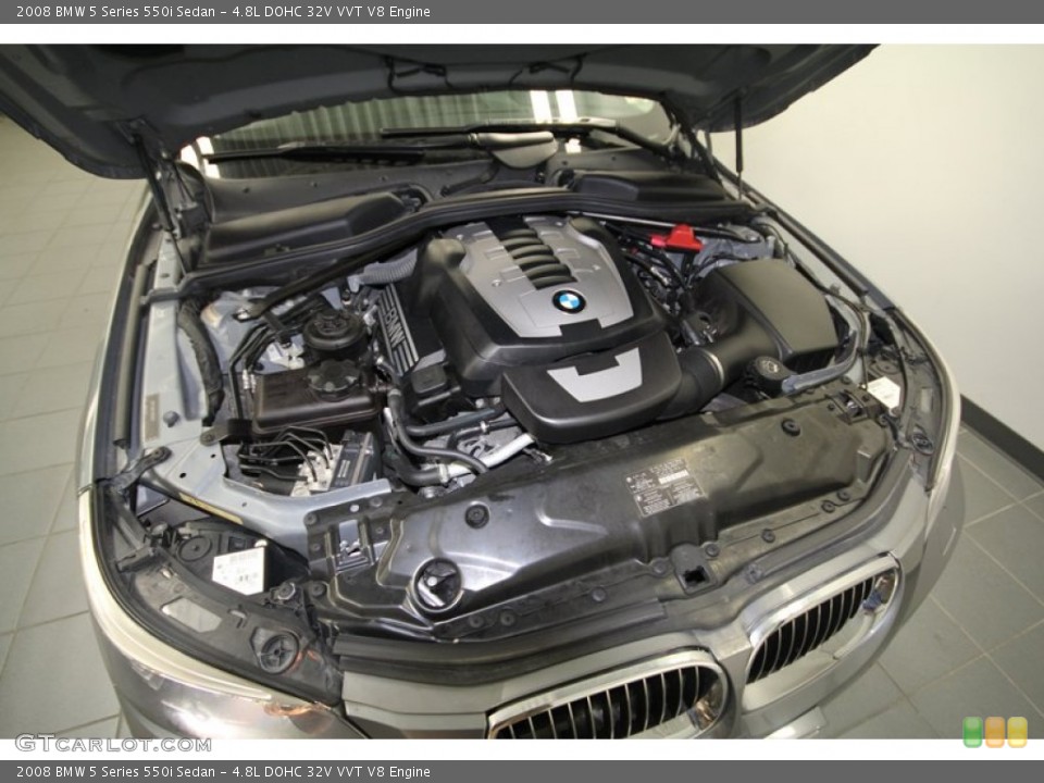 4.8L DOHC 32V VVT V8 Engine for the 2008 BMW 5 Series #70324458