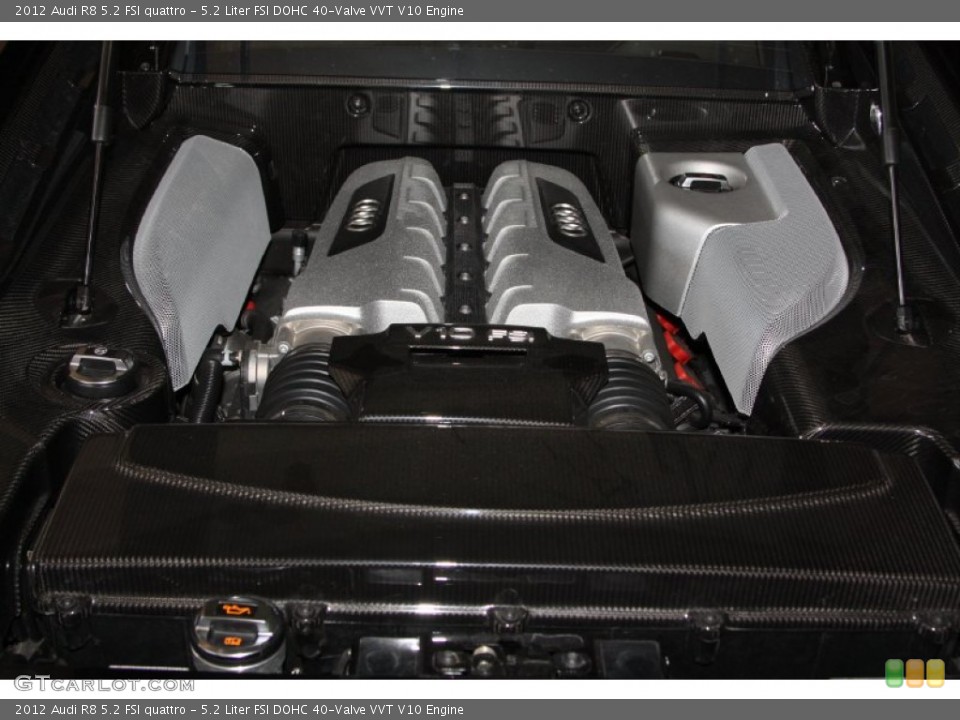 5.2 Liter FSI DOHC 40-Valve VVT V10 Engine for the 2012 Audi R8 #70326651