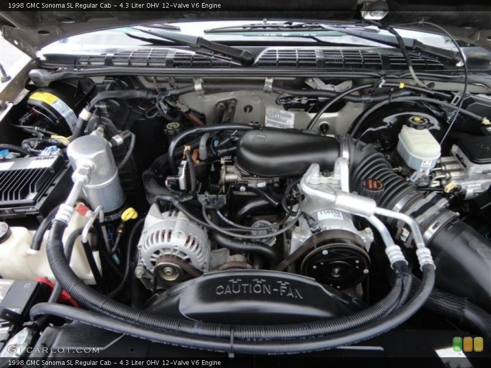 1998 Gmc Sonoma Engine 4.3 L V6