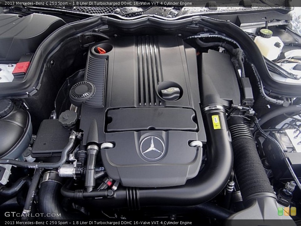 1.8 Liter DI Turbocharged DOHC 16-Valve VVT 4 Cylinder Engine for the 2013 Mercedes-Benz C #70332810