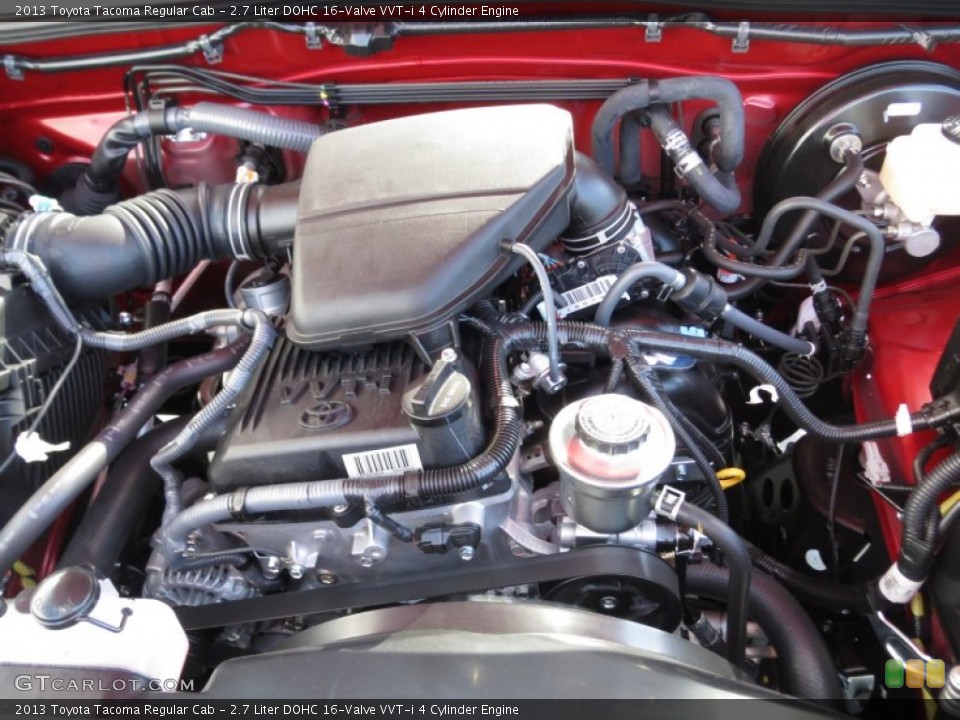2.7 Liter DOHC 16-Valve VVT-i 4 Cylinder Engine for the 2013 Toyota Tacoma #70342407