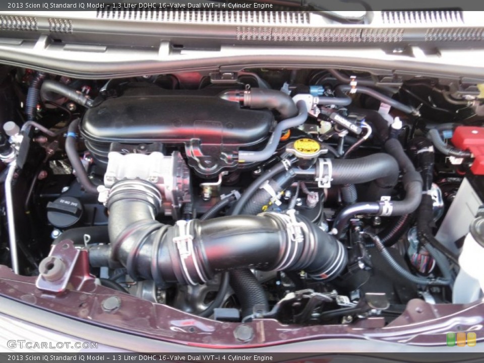 1.3 Liter DOHC 16-Valve Dual VVT-i 4 Cylinder Engine for the 2013 Scion iQ #70343832