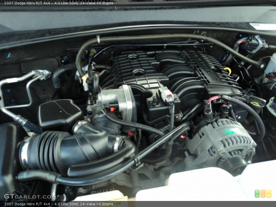 4.0 Liter SOHC 24-Valve V6 Engine for the 2007 Dodge Nitro #70346190