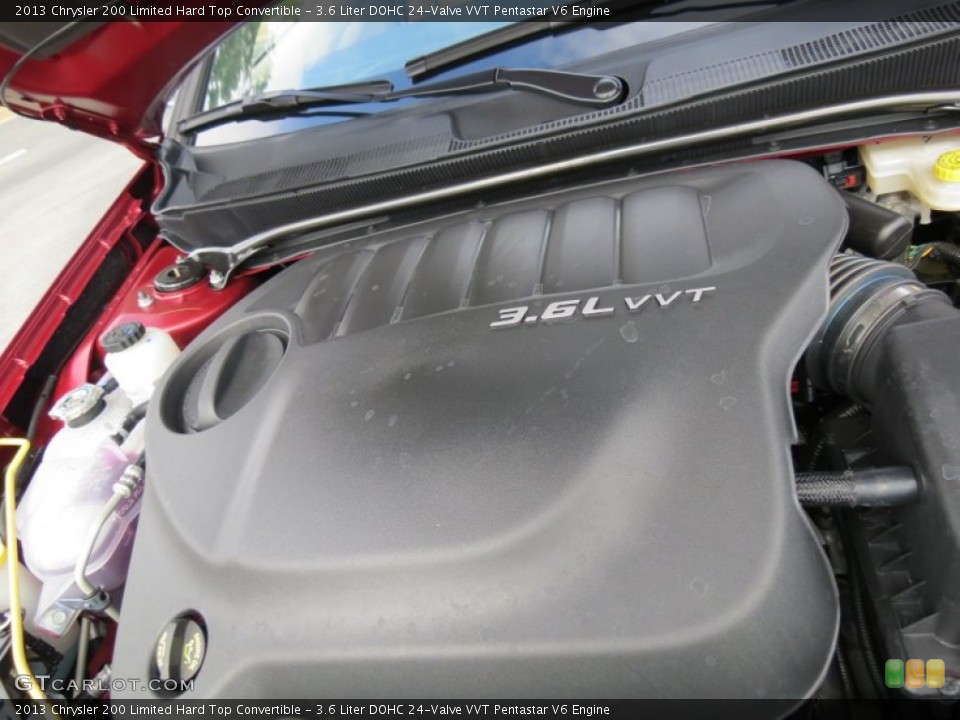 3.6 Liter DOHC 24-Valve VVT Pentastar V6 Engine for the 2013 Chrysler 200 #70353402