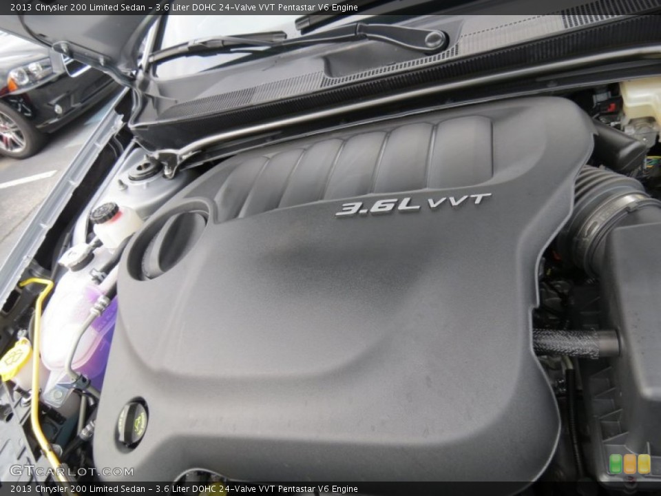 3.6 Liter DOHC 24-Valve VVT Pentastar V6 Engine for the 2013 Chrysler 200 #70353918