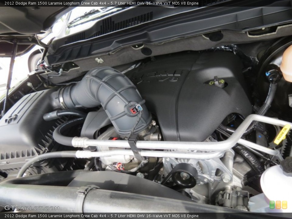 5.7 Liter HEMI OHV 16-Valve VVT MDS V8 Engine for the 2012 Dodge Ram 1500 #70354663