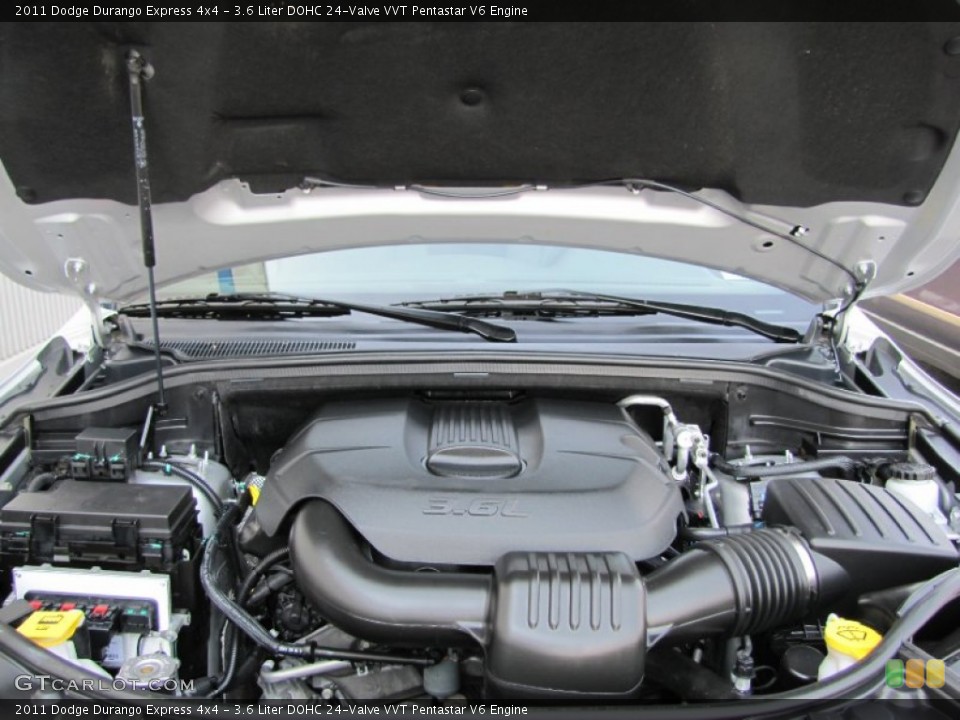 3.6 Liter DOHC 24-Valve VVT Pentastar V6 Engine for the 2011 Dodge Durango #70356561